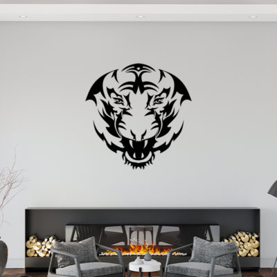 Wandtattoo Wanddeko Tribal Tiger