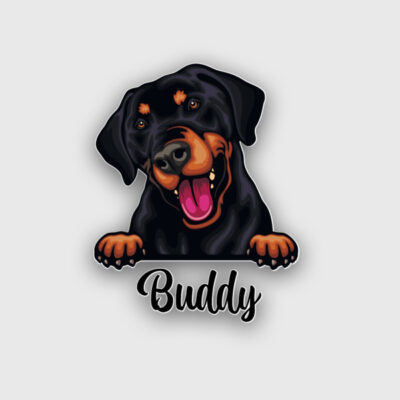 Aufkleber Sticker Autoaufkleber Dobermann